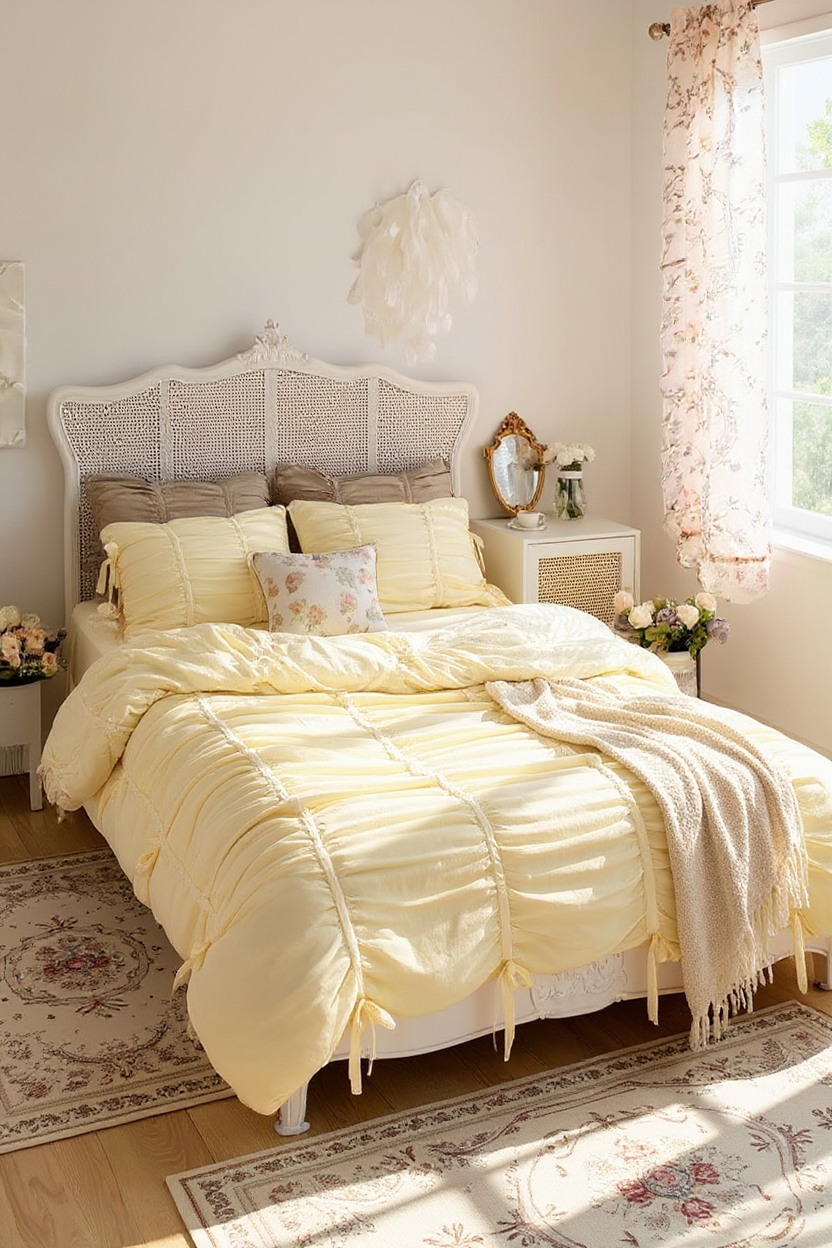 Hello, Sunshine: How to Create the Perfect Yellow Summer Bedroom Aesthetic